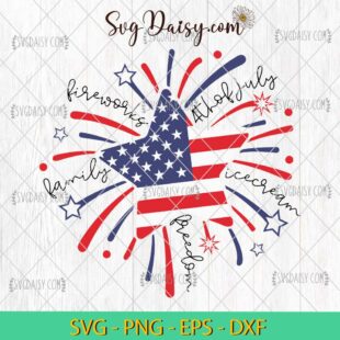 4th Of July SVG, Firework Family Freedom Ice Cream SVG