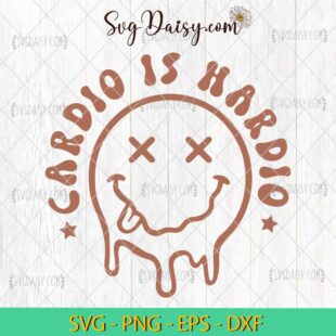 Cardio Is Hardio SVG PNG DXF EPS Design Graphic