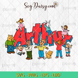 Funny Arthur And Friends SVG, Arthur Cartoon SVG