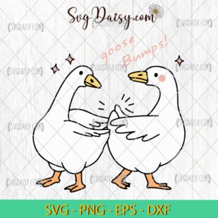 Goose Bumps Duck Cute SVG