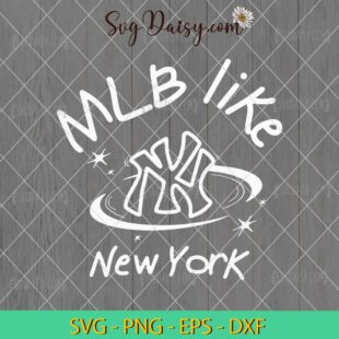 MLB Like New York Yankees Baseball SVG, New York Yankees SVG, MLB SVG