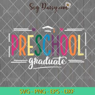 Preschool Graduate Mini Heart SVG