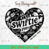 Retro Swiftie 1989 Heart The Eras Tour SVG