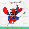 Stitch Spiderman SVG Free