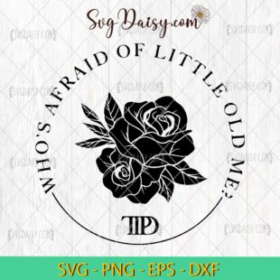 Who's Afraid Of Little Old Me TTPD SVG, Taylor Swift Heart SVG