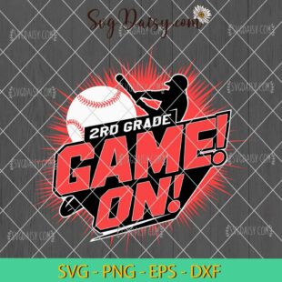 3rd Grade Game On Baseball Back To School SVG, Baseball SVG