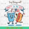 4th Of July Party In The USA SVG