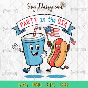 4th Of July Party In The USA SVG