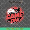 6th Grade Game On Baseball Back To School SVG, Baseball SVG