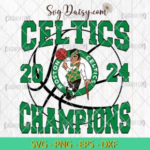 Boston Celtics 2024 Champions SVG, NBA Logo Team SVG