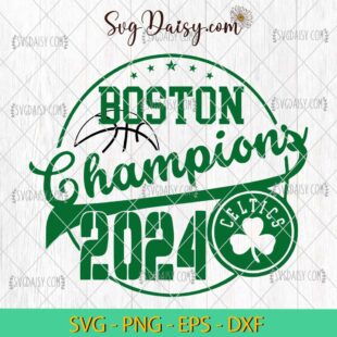 Boston Champions 2024 NBA Basketball SVG, NBA SVG