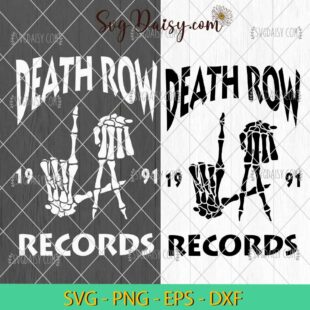 Death Row Records 1991 Bundle SVG