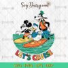 Disney Lets Cruise Summer Vibes SVG, Mickey And Friend Lets Cruise Summer SVG