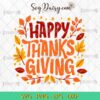 FREE Vintage Happy Thanksgiving Free SVG, Turkey Thanksgiving SVG