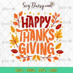 FREE Vintage Happy Thanksgiving Free SVG, Turkey Thanksgiving SVG