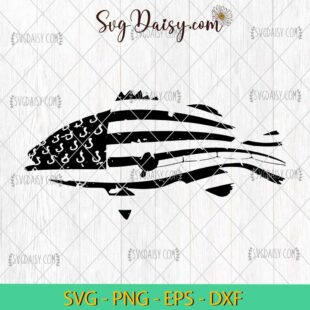 Fishing Flag SVG, Fishing Design SVG