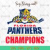 Florida Panthers Champions Mascot SVG, Florida Panthers NHL SVG