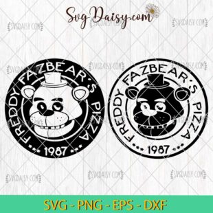 Freddy Fazbears Pizza 1987 Bundle SVG