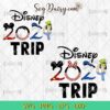 Mickey And Minnie Disney Cruise 2024 Trip Bundle SVG