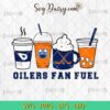 NHL Edmonton Oilers Fan Fuel SVG PNG EPS DXF