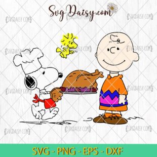 Snoopy Thanksgiving SVG, Turkey Thanksgiving SVG