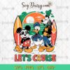 Summer Vibes Mickey And Friend Lets Cruise SVG, Mickey Summer Vibe SVG