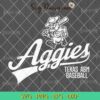 Texas ATM Aggies Baseball Ol Sarge SVG, Aggies Baseball SVG