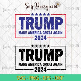 Trump Make America Great Again 2024 SVG, Bundle SVG