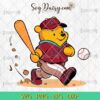 Winnie The Pooh Arizona Diamondbacks Baseball SVG, MLB Teams SVG PNG DFX EPS