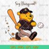 Winnie The Pooh San Francisco Giants Baseball SVG, MLB Teams SVG PNG DFX EPS