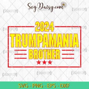 2024 Trumpamania Brother Wrestling SVG, Donald Trump 2024 SVG