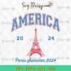 America Paris Summer 2024 SVG, Team USA Paris Summer 2024 SVG