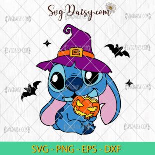 Baby Stitch Halloween SVG, Disney Halloween SVG