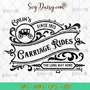 Bridgerton Colins Carriage SVG, Lady Whistledown SVG, Bridgerton Movie SVG