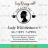 Bridgerton Spill The Tea Est 1813 SVG, Lady Whistledown SVG, Bridgerton Movie SVG