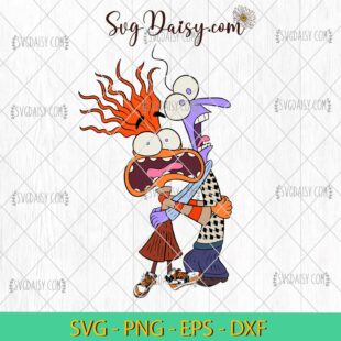 Funny Anxiety And Fear SVG, Inside Out 2 SVG PNG DXF EPS