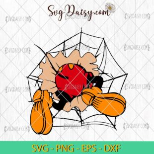 Funny Mickey Ghost Halloween SVG, Mickey Halloween SVG, Disney Halloween SVG