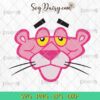 Funny Pink Panther Face SVG, Pink Panther SVG PNG DXF EPS