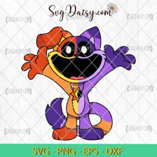 Mix Of Dogday And Catnap SVG, Poppy Play Time SVG PNG DXF EPS