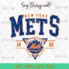 New York Mets Baseball SVG, Baseball Team Logo SVG