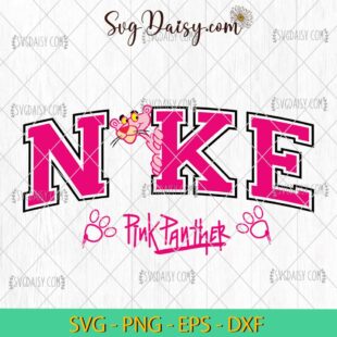 Nike Pink Panther SVG, Nike SVG, Pink Panther SVG PNG DXF EPS