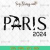 Paris Olympics USA Gymnastics 2024 SVG