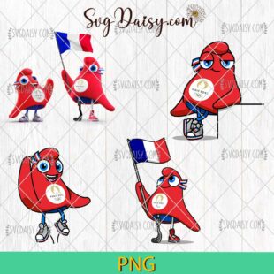 Phryges Olympic Paris 2024 PNG Bundle