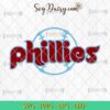 Retro Philadelphia Phillies SVG, Phillies Baseball SVG