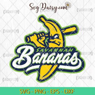 Savannah Bananas Baseball SVG