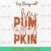 Vintage Hey Pumpkin Halloween SVG