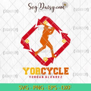 Yorcycle Yordan Alvarez Houston Astros Player SVG