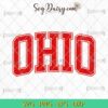 Arch Ohio SVG, Retro Ohio SVG