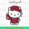 Arizona Diamondbacks Hello Kitty SVG, Hello Kitty Baseball SVG, Hello Kitty Sport SVG, MLB SVG