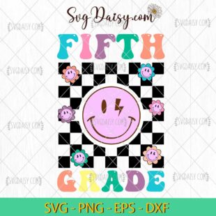 Back To School Fifth Grade SVG, Back To School SVG